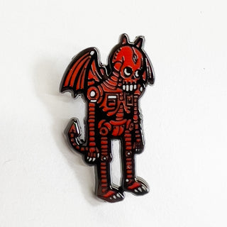 Cyber Devil Pin