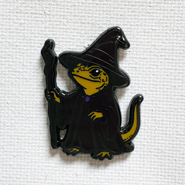 Lizard Wizard Pin (Warlock Variant)