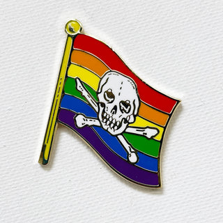 Gay Pirate Flag Pin