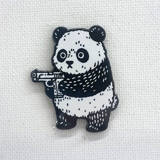 Unhinged Panda Pin