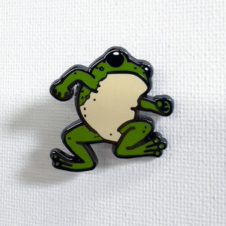 Two Step Frog Pin