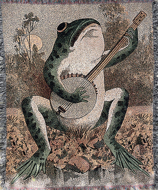 Banjo Frog Blanket