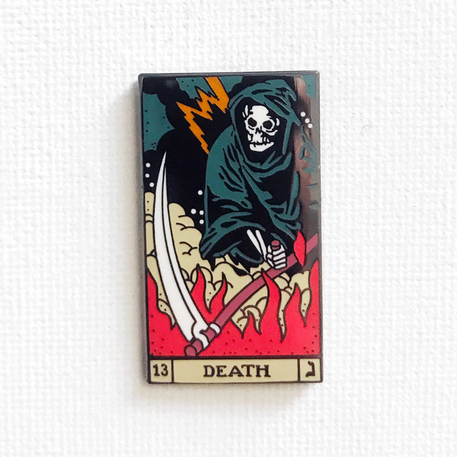 Death Card Pin (Second Variant)