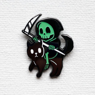Reaper / Cat Pin (Glowing Variant)