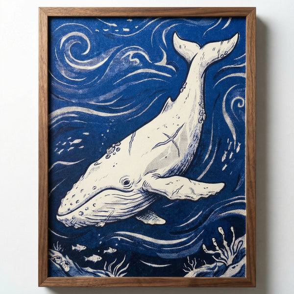 Moby Dick Fine Art Print - 11" x 14"