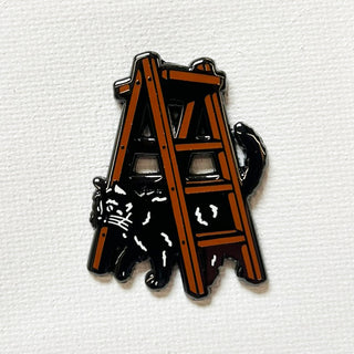 Ladder Cat Pin