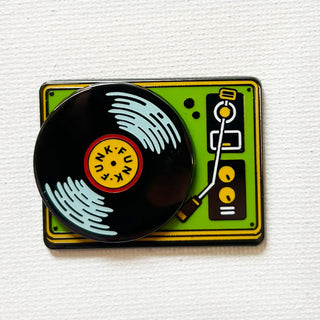 Record Player Deluxe Pin