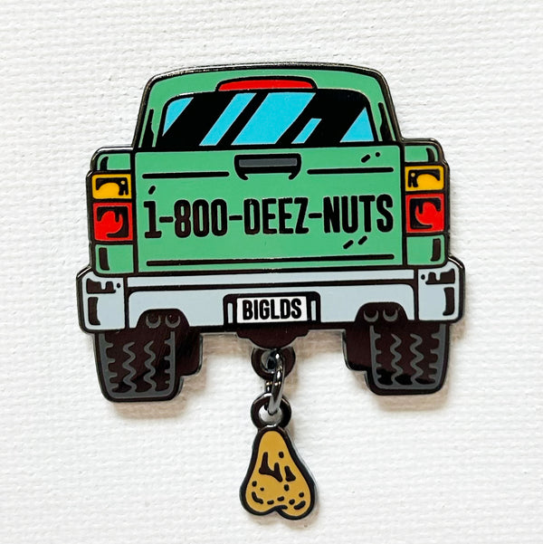 Truck Nuts Deluxe Pin