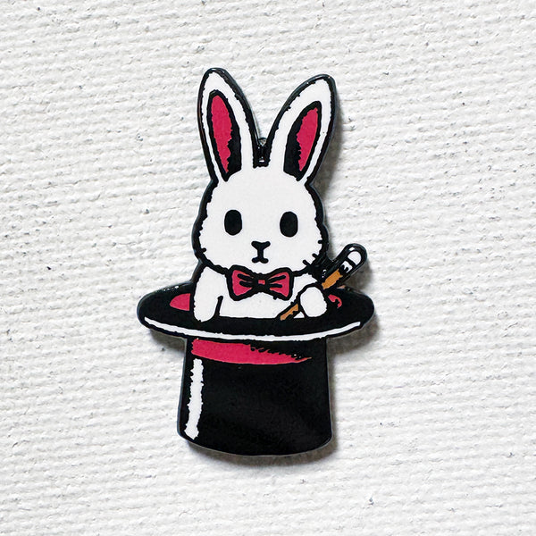 Rabbit Hat Pin