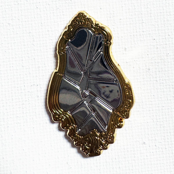 Broken Mirror 3D Pin