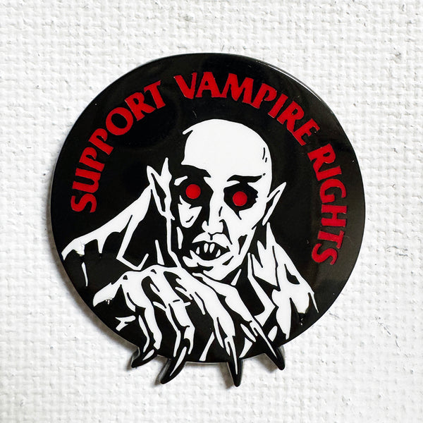 Vampire Rights Pin