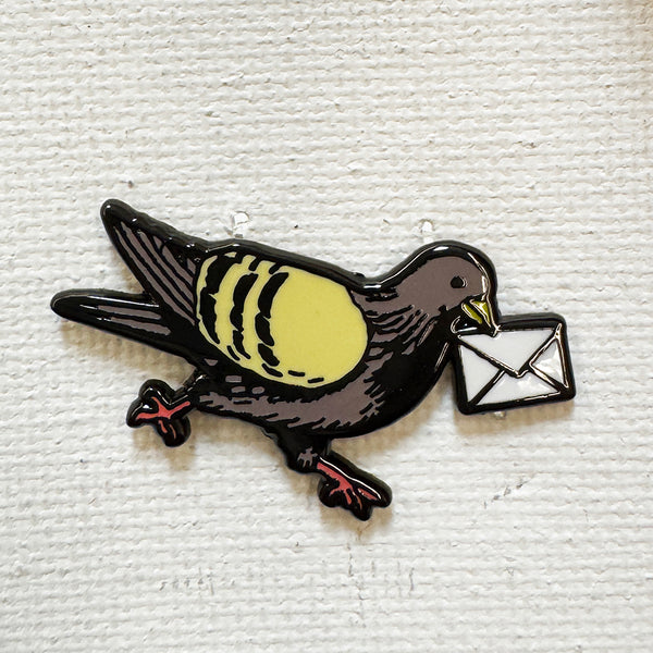 Carrier Pigeon Pin