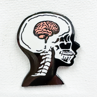 Idiot Brain Pin