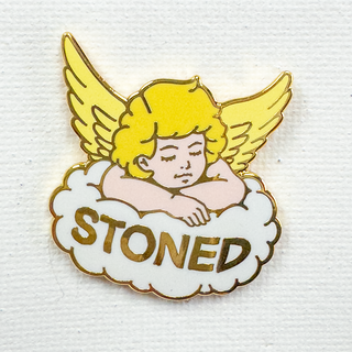 Stoned Angel Pin