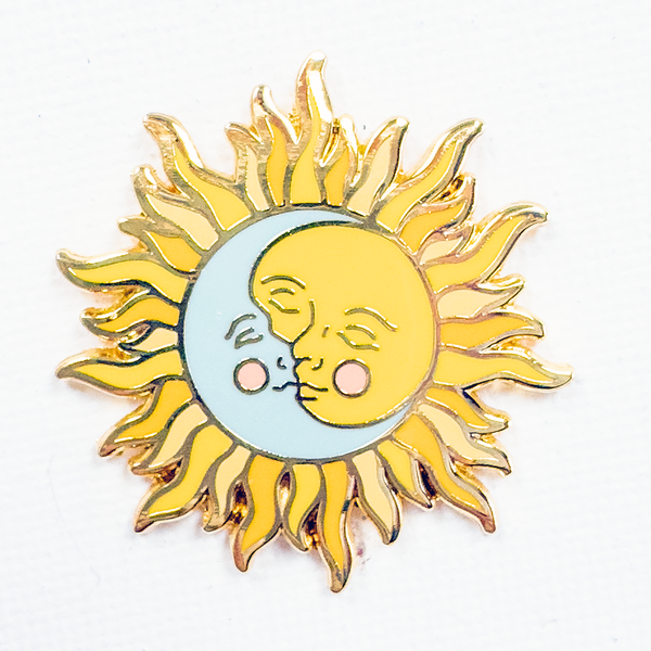 Sun And Moon Pin