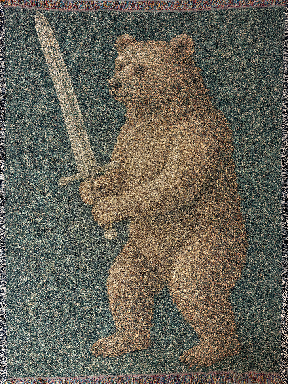 Strike Gently - Murder Bear Blanket