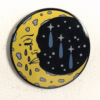 Hey Moon Pin