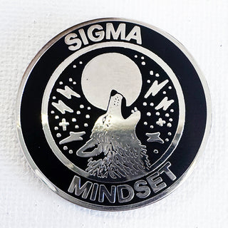 Sigma Mindset Pin