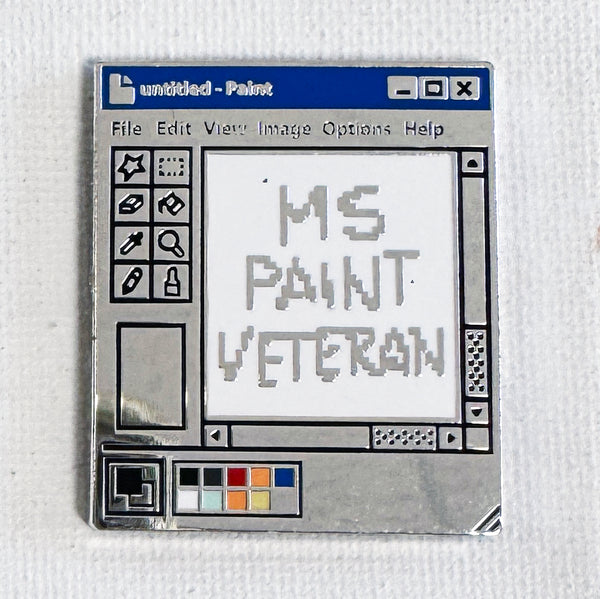 Paint Veteran Pin
