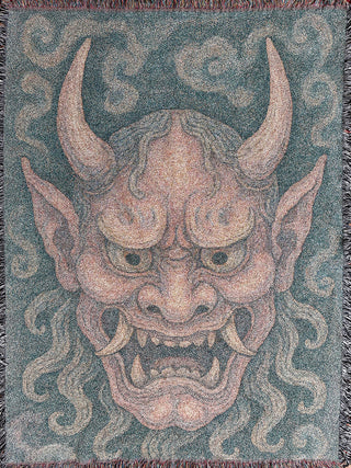 Oni Mask Blanket