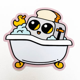 Mr. Toaster Sticker