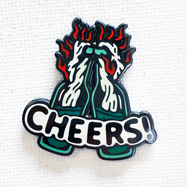Molotov Cheers Pin