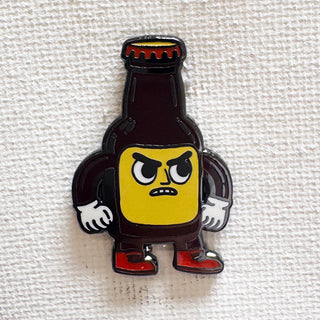 Angry Drunk Pin