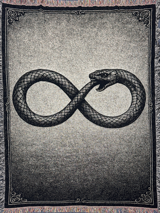 Snake Infinity Ouroboros Blanket
