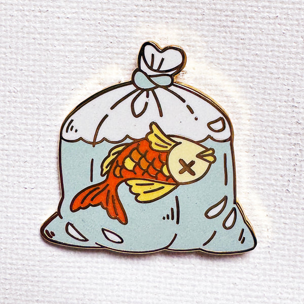 Dead Goldfish Pin