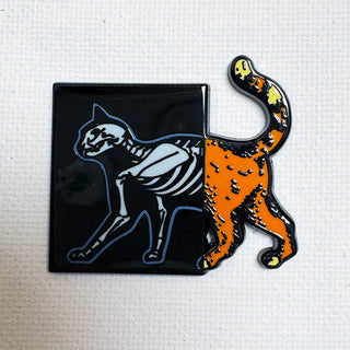 X-Ray Cat Pin