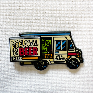 Beer Truck Deluxe Pin