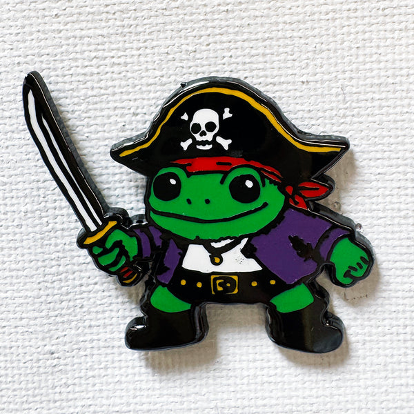 Pirate Frog Pin
