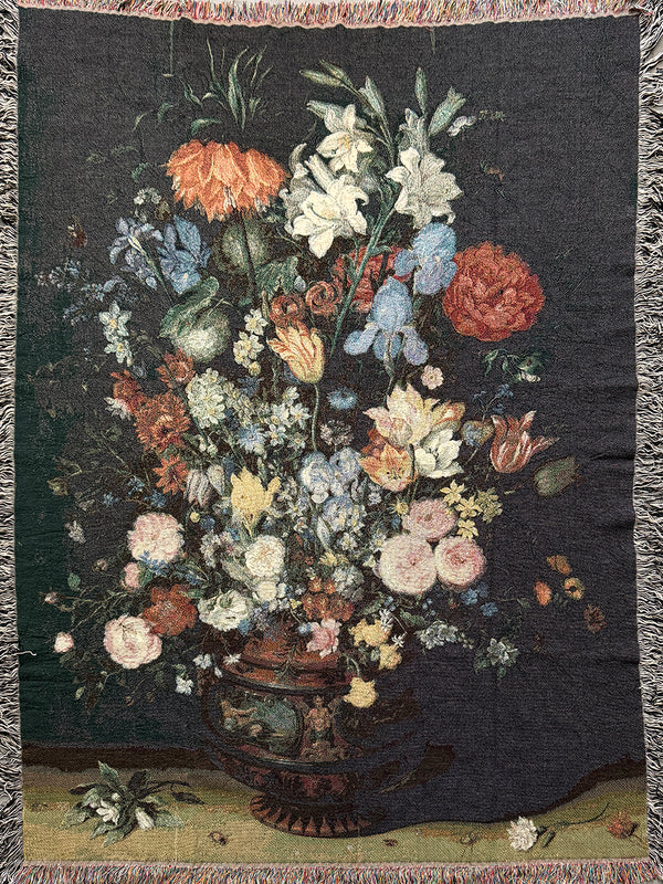 Brueghel Flowers Blanket (Big Version)