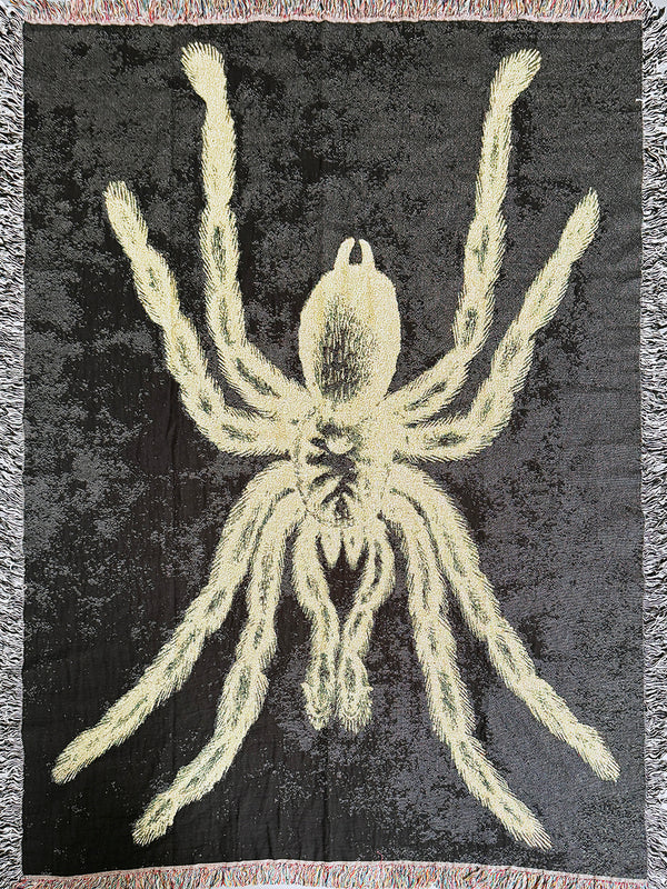 Glowing Tarantula Blanket