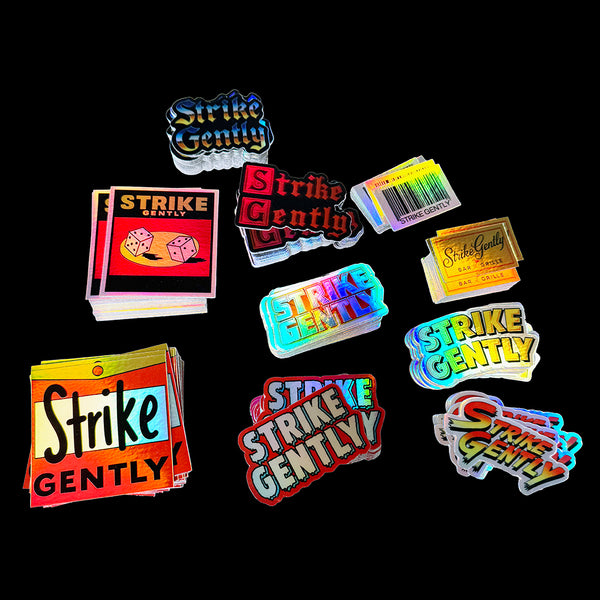 Random Strike Gently Sticker (Limited Promo)