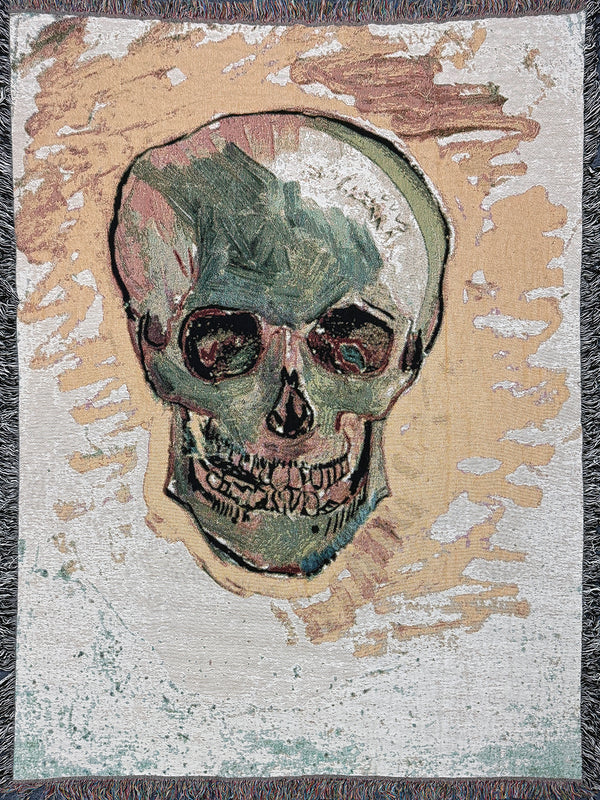 Van Gogh Skull Blanket (Second Variant)