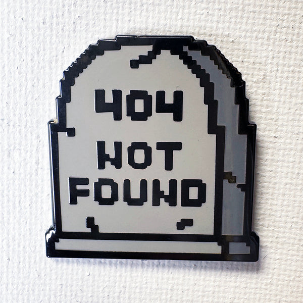 404 Not Found Pin