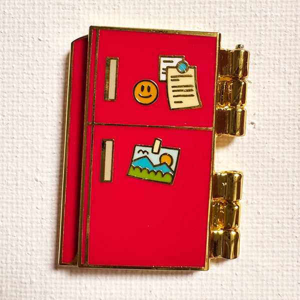 Fridge Pin Strike Gently - Enamel Pins