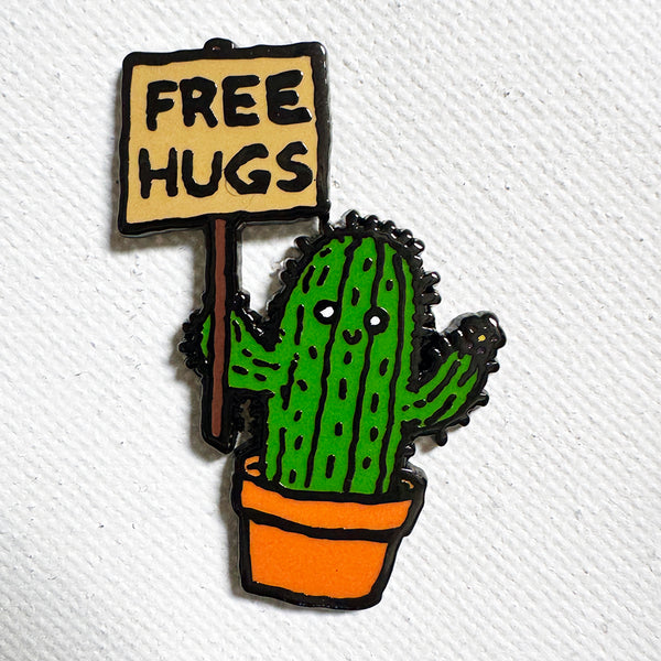 Free Hugs Pin