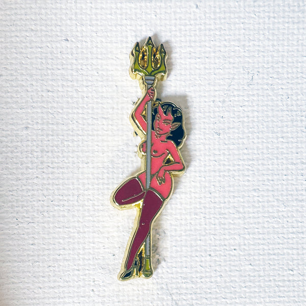 Devil Girl Pin