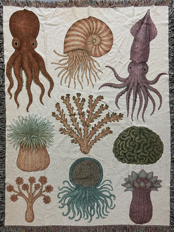 Sea Creatures Blanket