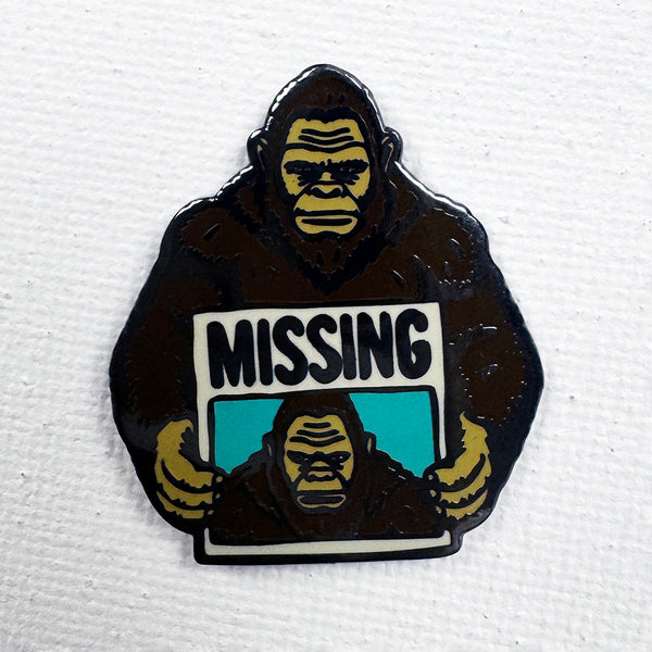Missing Bigfoot Pin