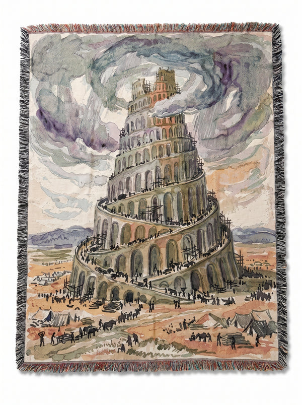 Tower Of Babel Blanket