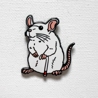 Blind Mouse Pin