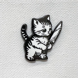 Evil Kitty Pin