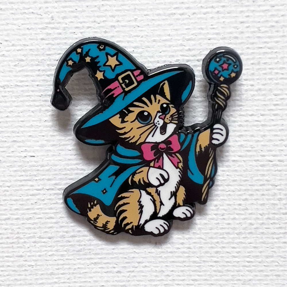 Strike Gently - Mage Cat Pin