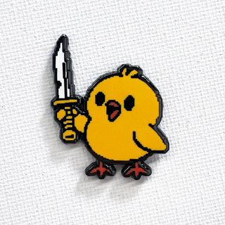 Mad Chick Pin (Pixel Variant)