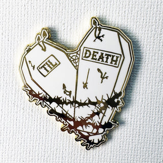 Death Tarot Card Pin