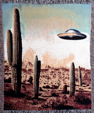 Desert UFO Blanket