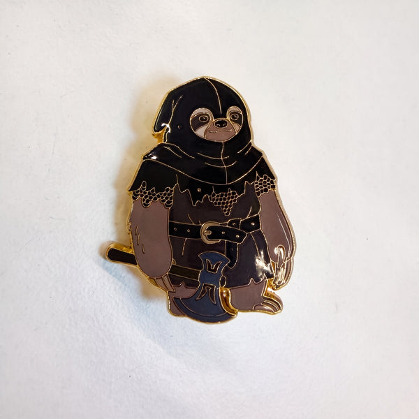 Slow Justice enamel pin